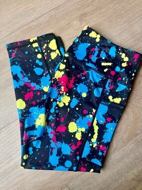 CVG Splatter Print Capris